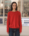 BASERANGE 25 Autumn/Winter Sweater France BAS-PUSOS-RC-AU25-MELOGRANO RED